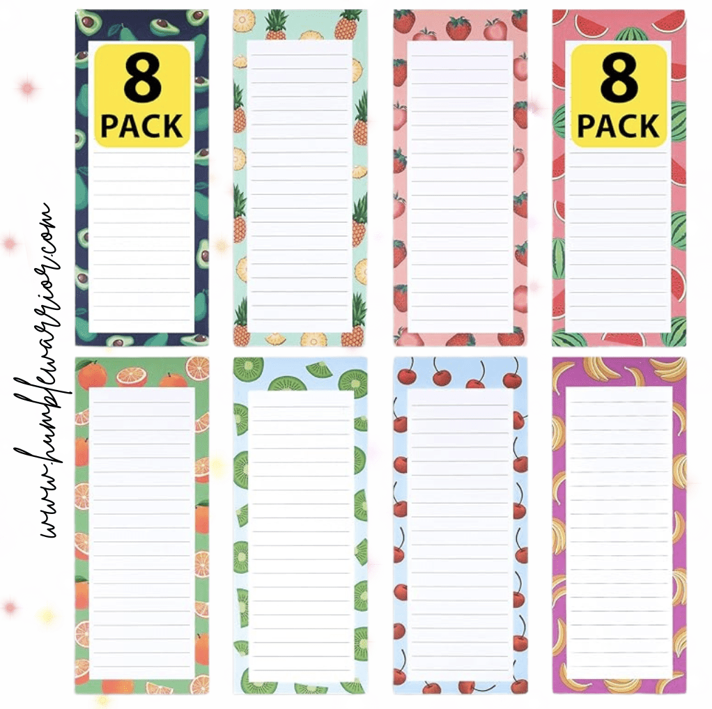 8 Magnetic Notepads!